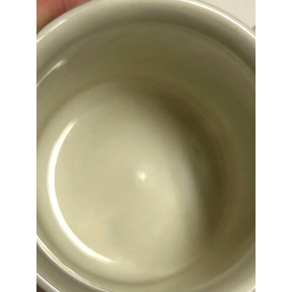 Vintage Japan Ceramic Coffee Cocoa Tea Mug Brown & White Floral - Picture 5 of 6